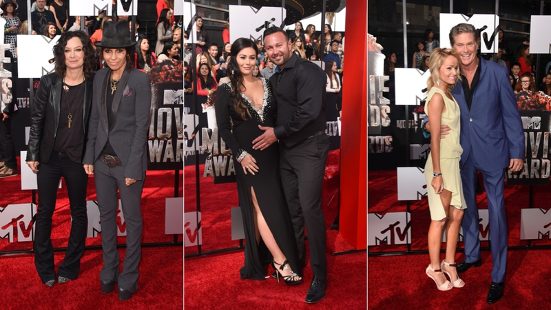 Illustration for article titled Hideous Dresses and Cool Shoes at the MTV Movie Awards